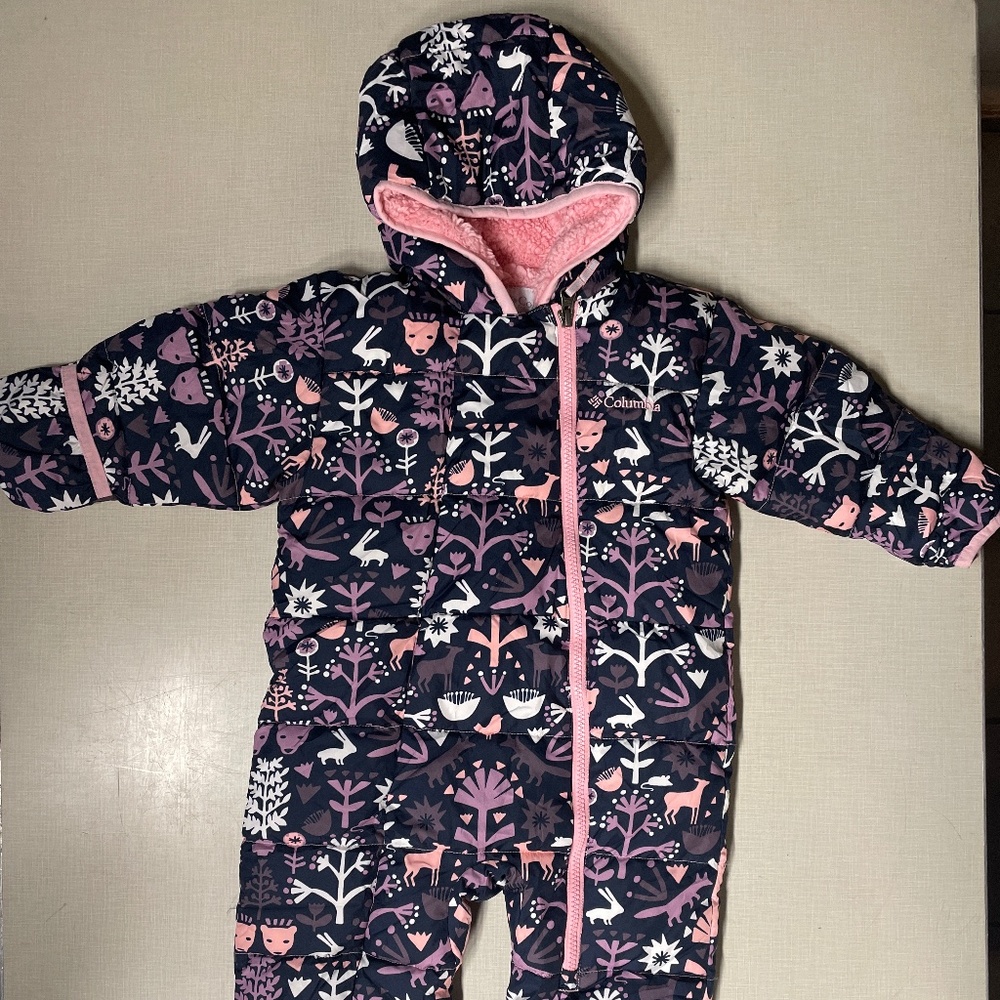 Columbia Girls Baby Bunting/Snowsuit